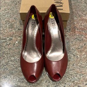 Torino Peep-Toe Wedge